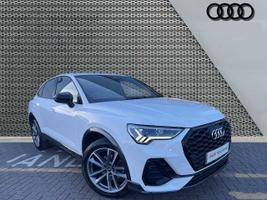 Used 2023 Audi Q3 Sportback Black Edition 35 TFSI  150 PS S tronic Ibis white, solid