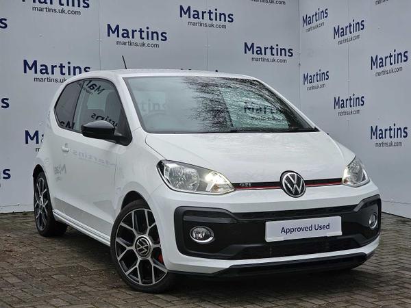 Used 2020 Volkswagen Up White Edition 1.0 5dr Hatchback Blue Manual