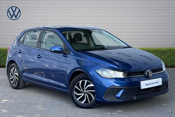 Used 2022 Volkswagen Polo 1.0 TSI Life 5dr DSG Reef Blue at Martins Group