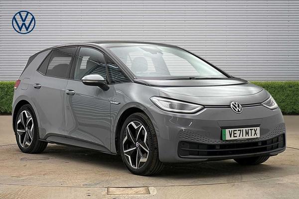 Used 2021 Volkswagen ID.3 150kW Tour Pro S 77kWh 5dr Auto Moonstone Grey at Martins Group