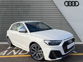 Used 2025 Audi A1 Sportback S line 30 TFSI  116 PS 6-speed Shell white, solid
