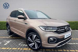 Used 2019 Volkswagen T-cross 1.0 TSI 115 R-Line 5dr DSG Champagne Silver