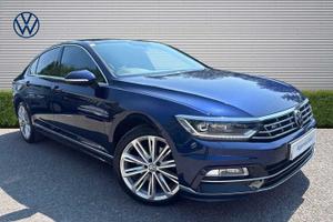 Used 2018 Volkswagen Passat 2.0 TDI R-Line 4dr DSG [Panoramic Roof] [7 Speed] Atlantic Blue