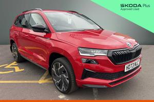 Used 2024 Skoda Karoq 1.5 TSI Sportline 5dr DSG Velvet Red