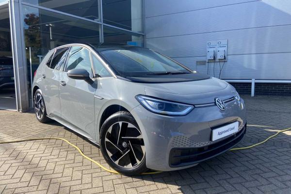 Used 2021 Volkswagen ID.3 Family Pro Performance 204ps Grey £21,989 ...