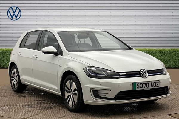 Used 2020 Volkswagen Golf E-Golf 99kW e-35kWh 5dr Auto Pure white at Martins Group