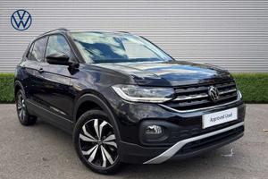 Used 2023 Volkswagen T-cross 1.0 TSI Black Edition 5dr Deep black