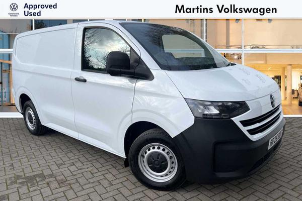 Used 2025 Volkswagen Transporter T28 Panel Van Commerce Plus SWB 150 PS 2.0 TDI 6sp Man *Rear View Camera* White at Martins Group
