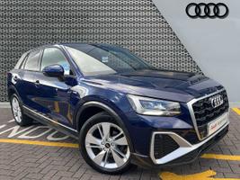 Used 2023 Audi Q2 S line 35 TFSI  150 PS S tronic Navarra Blue Metallic