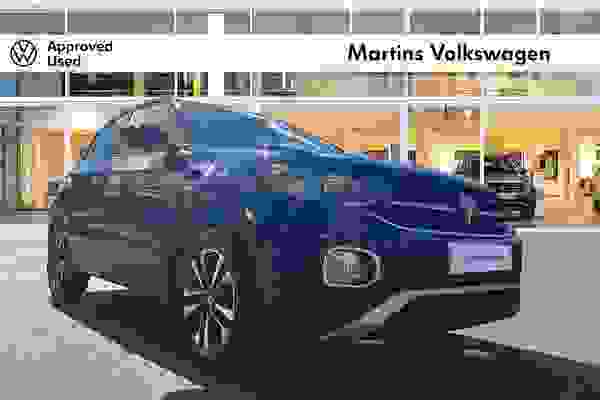 Used 2021 Volkswagen T-Cross 1.0 TSI (110ps) United Hatchback Atlantic Blue at Martins Group