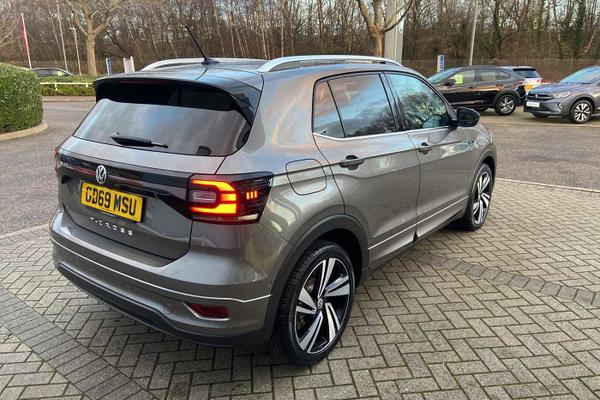 Used 2020 Volkswagen T-Cross R-line 1.0 TSI 115PS DSG Grey £20,489 ...