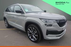 Used 2024 Skoda Kodiaq 2.0 TDI 200 Sport Line 4x4 5dr DSG [7 Seat] Meteor Grey