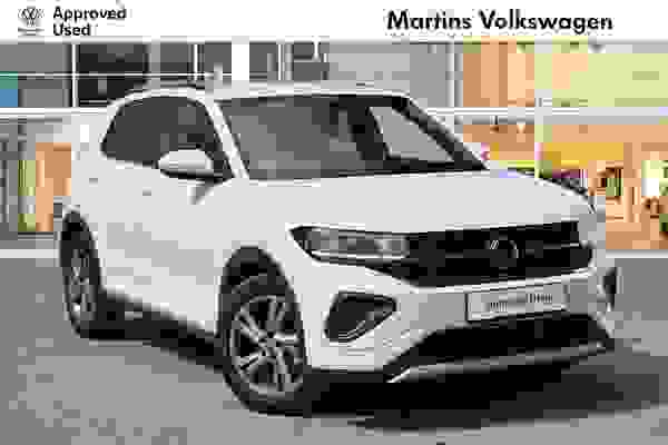 Used 2024 Volkswagen T-Cross 1.0 TSI (115ps) R-Line DSG Hatchback Pure White at Martins Group