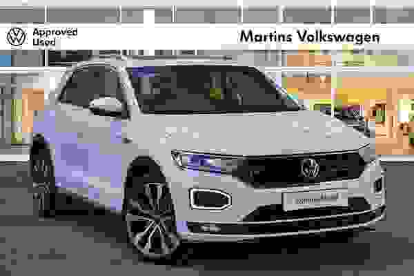Used 2021 Volkswagen T-ROC 2017 1.5 TSI R-Line 150PS EVO DSG Pure White at Martins Group