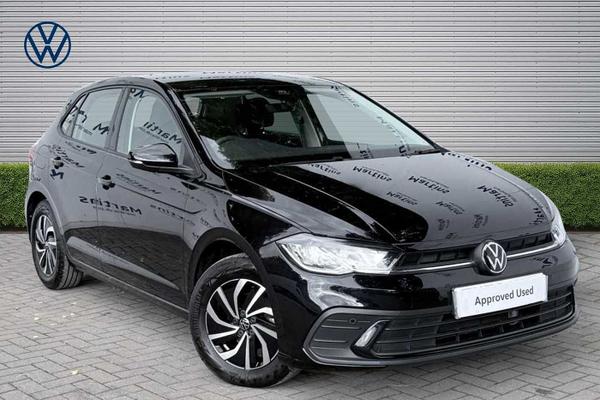 Used 2023 Volkswagen Polo 1.0 TSI Life 5dr DSG Deep black at Martins Group