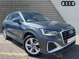 Used 2021 Audi Q2 S line 35 TDI quattro 150 PS S tronic Daytona Grey Pearlescent