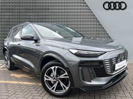 Used 2026 Audi Q6 E-tron Q6 SUV S line e-tron performance  225,00 kW Daytona grey, pearl effect