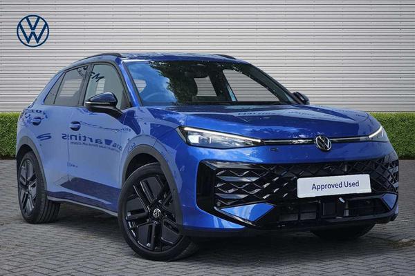 Used 2026 Volkswagen T-roc 1.5 eTSI 150 R-Line 5dr DSG Celestial Blue Metallic at Martins Group