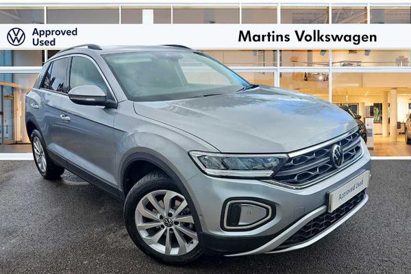 Used 2025 Volkswagen T-roc 1.5 TSI Match 5dr Pyrite Silver at Martins Group