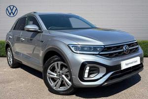 Used 2025 Volkswagen T-roc 1.5 TSI R-Line 5dr Pyrite Silver