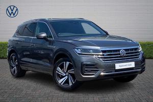 Used 2019 Volkswagen Touareg 3.0 V6 TDI 4Motion R-Line Tech 5dr Tip Auto Silicon Grey