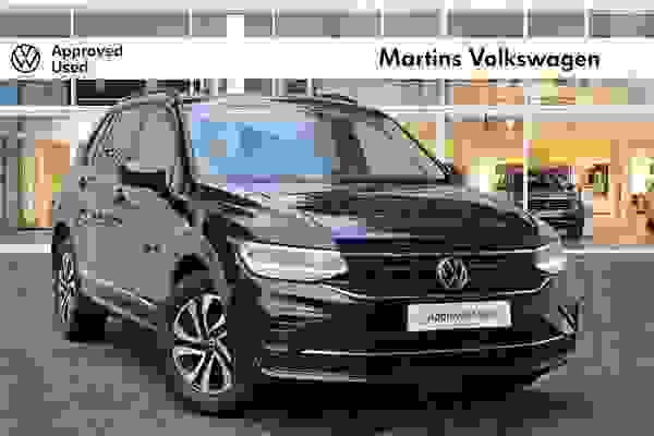 Used 2021 Volkswagen Tiguan 1.5 TSI (150ps) Active EVO Manual 5 door Deep Black at Martins Group