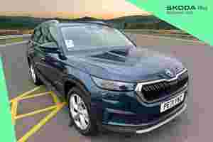 Used 2021 Skoda Kodiaq 1.5 TSI (150ps) SE L (7 seats) ACT DSG SUV Petrol Blue