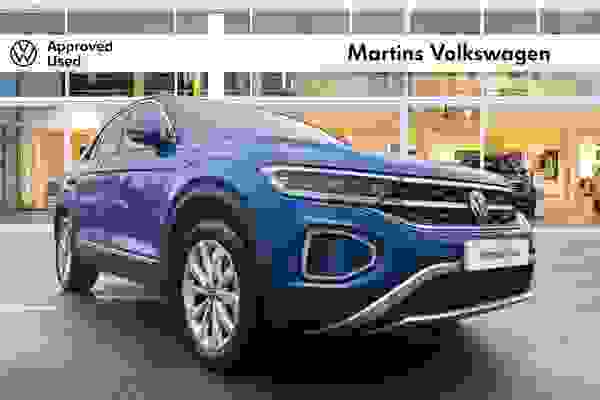 Used 2023 Volkswagen T-ROC 1.5 TSI (150ps) Style EVO DSG Ravenna Blue at Martins Group