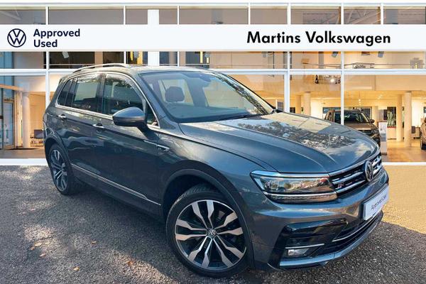 Used 2018 Volkswagen Tiguan 2.0 TDI 240PS R-Line 4Motion DSG **VIENNA LEATHER*REAR VIEW CAMERA** at Martins Group