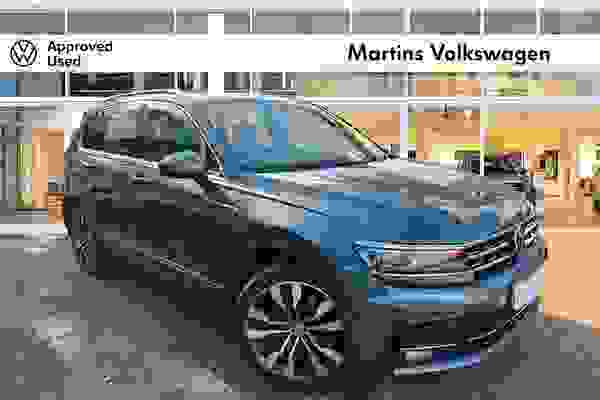 Used 2018 Volkswagen Tiguan 2.0 TDI 240PS R-Line 4Motion DSG **VIENNA LEATHER*REAR VIEW CAMERA** Indium Grey at Martins Group