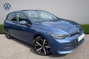 Used 2025 Volkswagen Golf 1.5 eTSI 150 Match 5dr DSG Anemone Blue