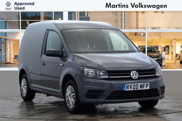 Used 2020 Volkswagen Caddy C20 Panel Van Trendline SWB 102 PS 2.0 TDI 5sp Manual *Tailgate & Air Con* at Martins Group