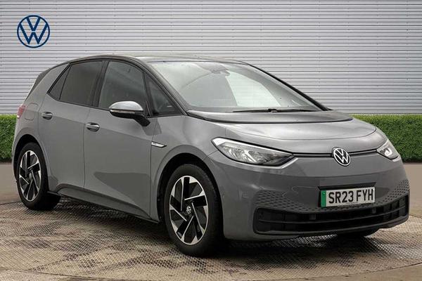 Used 2023 Volkswagen ID.3 150kW Life Pro Performance 58kWh 5dr Auto Moonstone Grey at Martins Group
