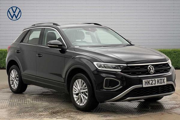 Used 2023 Volkswagen T-roc 1.5 TSI Life 5dr DSG Deep Black at Martins Group