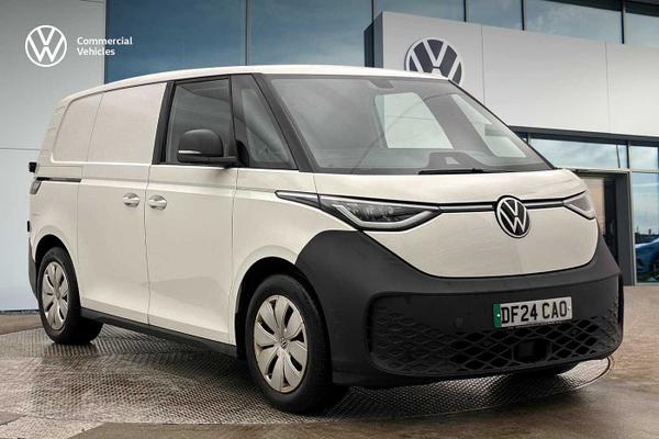 Used 2024 Volkswagen ID. Buzz Cargo Commerce SWB 204 PS 77 kWh Electric 1 Speed Automatic Candy White at Martins Group