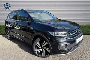 Used 2021 Volkswagen T-cross 1.0 TSI 110 R-Line 5dr Deep black