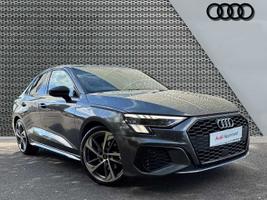 Used 2023 Audi A3 Saloon Edition 1 35 TFSI  150 PS S tronic Daytona grey, pearl effect