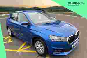 Used 2022 Skoda Fabia 1.0 MPI (80ps) SE Comfort 5-Dr Hatchback Race Blue