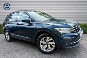 Used 2023 Volkswagen Tiguan 1.5 TSI 150 Life 5dr DSG Nightshade Blue