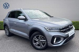 Used 2025 Volkswagen T-roc 1.5 TSI R-Line 5dr Pyrite Silver