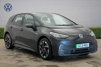 Used 2021 Volkswagen ID.3 150kW Life Pro Performance 58kWh 5dr Auto **EAST DERRY ALLOYS** at Martins Group