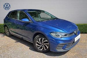 Used 2024 Volkswagen Polo 1.0 TSI Life 5dr Reef blue