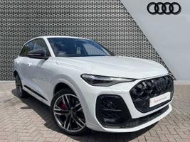 Used 2025 Audi Q5 SUV Edition 1 e-hybrid quattro 299 PS S tronic Glacier white, metallic