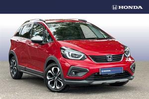Used 2021 Honda Jazz 1.5 i-MMD Hybrid Crosstar EX 5dr eCVT Crystal Red