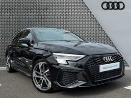 Used 2023 Audi A3 Sportback Edition 1 35 TFSI  150 PS 6-speed Mythos black, metallic