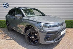 Used 2025 Volkswagen Tiguan 2.0 TSI 265 4Motion Black Edition 5dr DSG Dolphin Grey