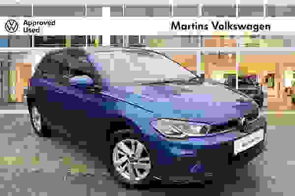 Used 2022 Volkswagen Polo MK6 Facelift (2021) 1.0 80PS Life Reef blue at Martins Group