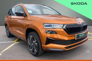 Used 2024 Skoda Karoq 1.5 TSI Sportline 5dr DSG Phoenix Orange