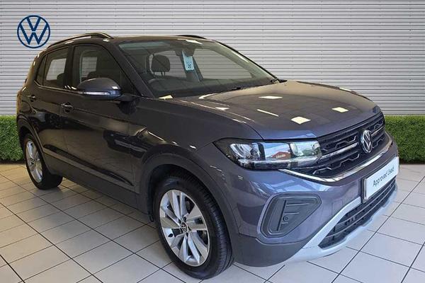 Used 2024 Volkswagen T-cross 1.0 TSI Life 5dr Smokey Grey at Martins Group