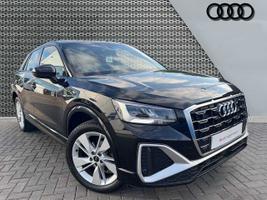 Used 2023 Audi Q2 S line 30 TFSI  110 PS 6-speed Mythos black, metallic
